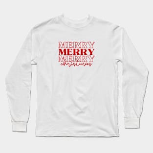 Merry Christmas Long Sleeve T-Shirt